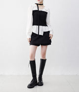 Merhi Layered Blouse Tie Set