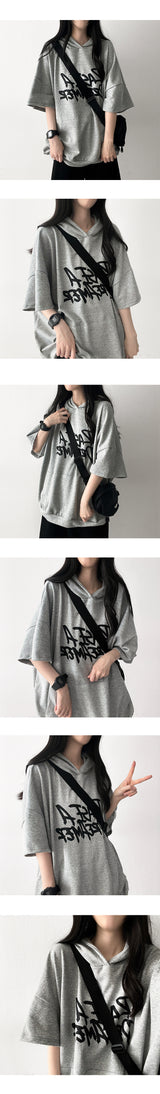 TV boxy fit short-sleeved after-sleeved