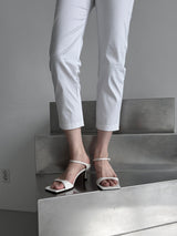 strap sandal heels (2color)
