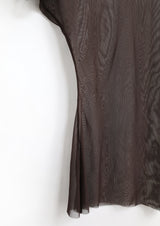 S-curve Mesh t-shirt