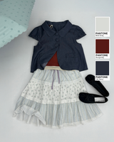 Kin Life Collared Blouse (2color)