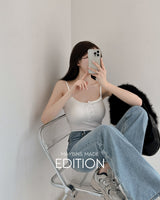 [MADE] Robe cap button sleeveless