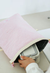 cozy lunch bag - pink
