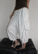 FLOWER PASTEL BERMUDA PANTS