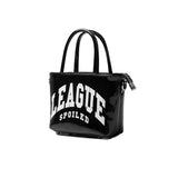 SPOILED MINI LEAGUE BAG | SHINY BLACK