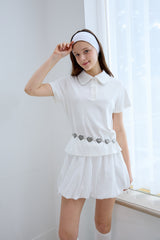 AMTIC HEART CHAIN BELT