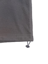 FLEECE SPRAY-DIRT CROSS LINE HEM DRAWSTRING ADJUSTABLE SWEATPANTS