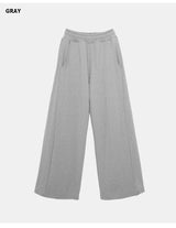 Snap Wide Sweat Pants