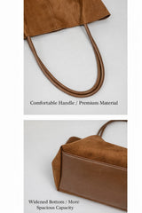 Suede Dot Bag (with Pouch)