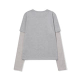 HEESU pfp Layered LS-T [Melange grey]