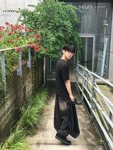 ハードダメージショートスリーブTシャツ3C