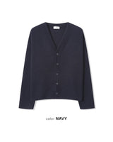 (UNISEX) Knitted V-Neck Cardigan