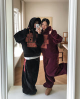 [Mink Fur] ロッテリーベルベットコーデュロイクロップフード