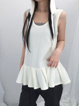 a flared winter dress