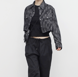 Leehen denim crop jacket