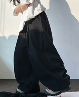 10000ソルド ❤]S-XL♥2カラー🔥 バルーンロングパンツ