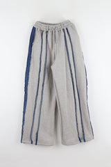 Layered brushed banding pants
