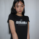 ソーバーパレードTシャツ ブラック