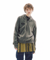 CRACK FULL-ZIP HOODIE