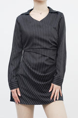 Ticor Stripe Collar One Piece