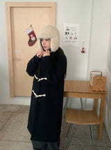 Sobum Reversible Wool Earflap Trooper Hat
