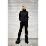 SHIRRING JUMPER