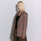 Setup Beige Jacke
