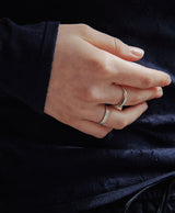 [925 silver] Cinq.silver.205 / mini soar ring (silver)
