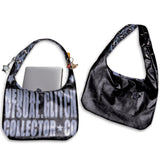 Inner leopard artwork bag [Black]