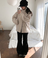 Kao Pintuck String Half Field Jacket