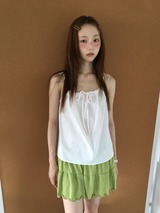 Rev Shirred Sleeveless (2color)