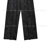 Merid pintuck wide slacks