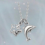 dolphin charm necklace