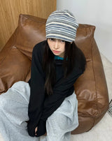 Raf Stripe Beanie