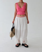 Hotping lace V-neck tank top