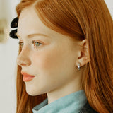 Line Star One Touch Earrings