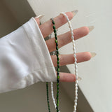 Bohemian Coco Necklace [deep green]