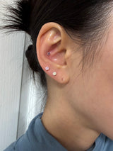 [925silver] Color cubic piercing (3color)
