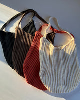 Mining knit shoulder bag