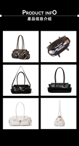 “Milano” Oiled Leather Biker Bag