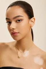 [IDLE Shuhua, Kim Ayoung Worn] Twist Wave Chain 925 Silver Necklace N050-02G