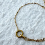 Double Chain Ring Bracelet