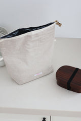 cozy lunch bag - brown