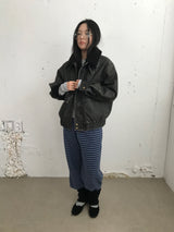 [MD Pick] Grunge Leather Mustang Jacket (2color)
