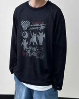 Drawing Printed Knit 2C