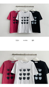 モリハート半袖Tシャツ