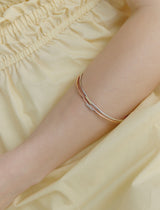 26SS★ [Premium Plating] H Edition AB(P) Single Slip Bangle