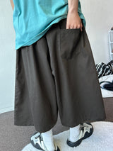 Courtney Rivet Slit Balloon Bermuda Shorts 3color
