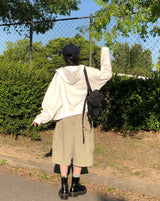 ソリッドベーシックツーウェイフードジップアップ
