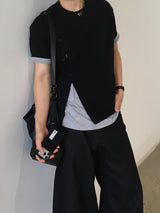 Residual Agal Short-Sleeved Knitwear 4C